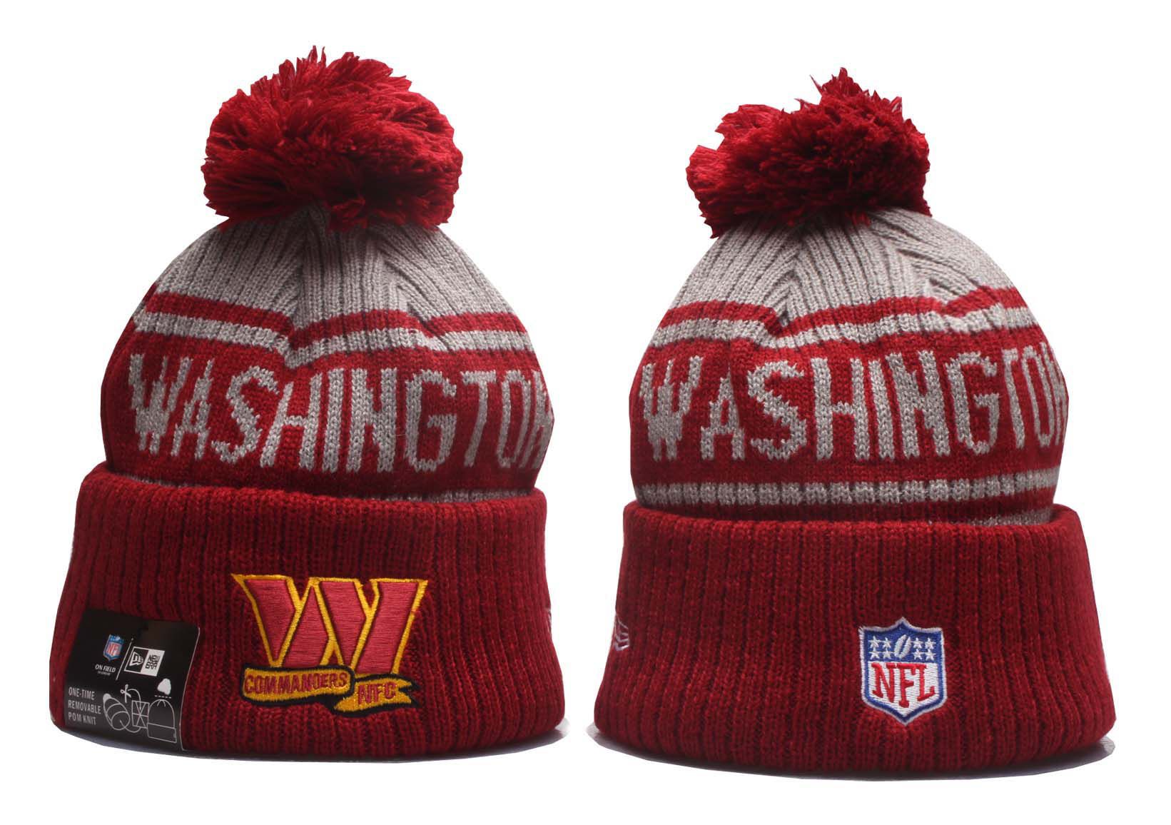 2023 NFL Washington Commanders beanies ypmy